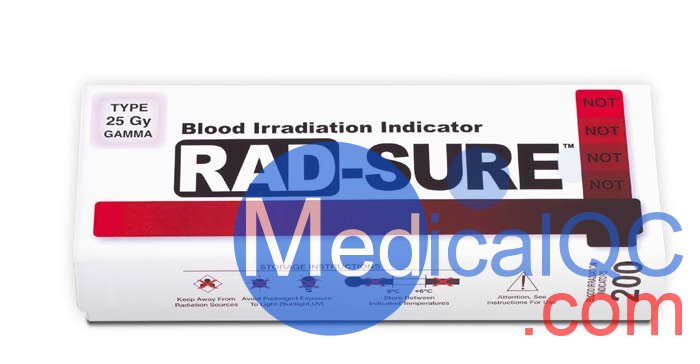 Rad-Sure血液輻照標(biāo)簽，Rad-Sure輻照指示膠片，Rad-Sure輻照膠片