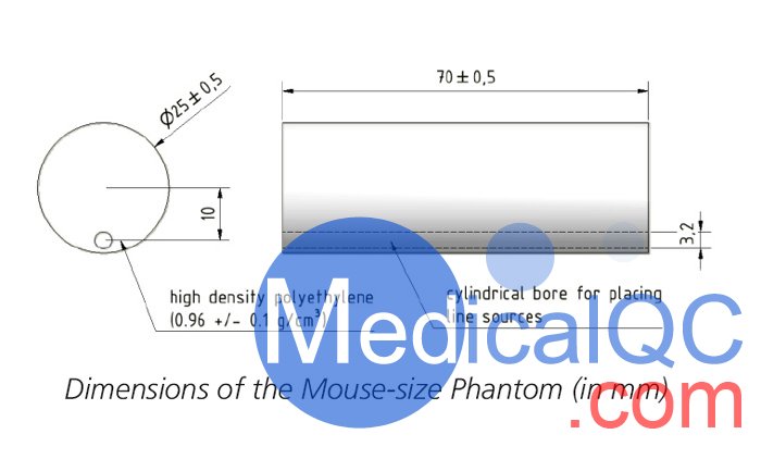 QRM Micro-PET散射模體,QRM-MicroPET-Scatter模體