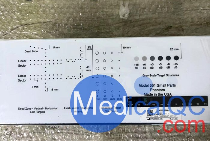 ATS 551微小解剖特征模體，ATS 551超聲模體,ATS551小零件模體實拍圖